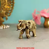 Premium Brass Elephant - 3.5 Inch Height