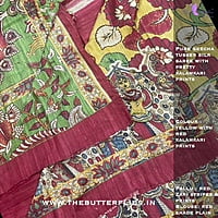 Pure Geecha Tusser Silk Saree 4