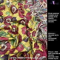 Pure Geecha Tusser Silk Saree 4