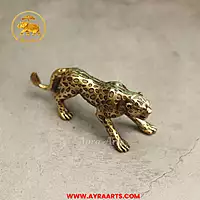 Premium Brass Cheetah - 5 Inch Length