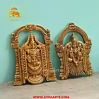 Brass Balaji Padmavati - 7.5 Inch Height
