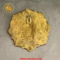 Brass Hanuman Wall Hanging - 7.5 Inch Height