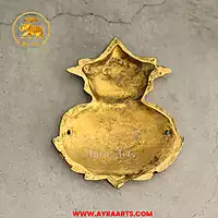 Brass Kalash Wall Mount Home Pooja Room Decor - 5.5 Inch Height