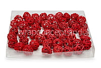 Red Wicker Balls - Big/Small