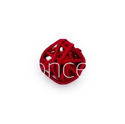 Red Wicker Balls - Big/Small