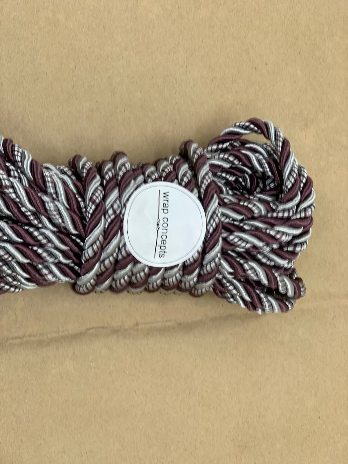 Twisted Chord - Browwn Gold-Gold-10 MM