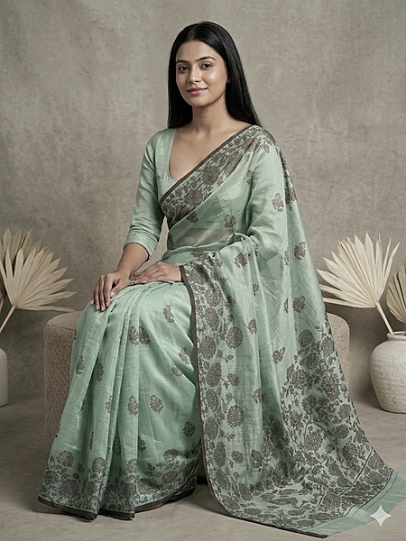 Cotton Jamdani Saree #25