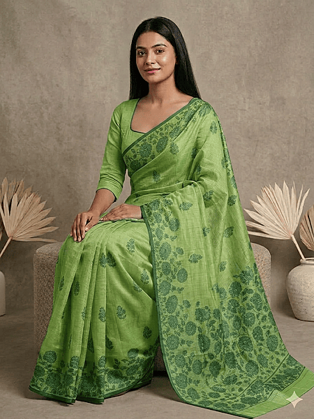 Cotton Jamdani Saree #22