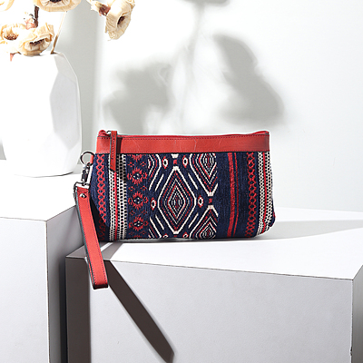 WRISTLET CLUTCH ROJA