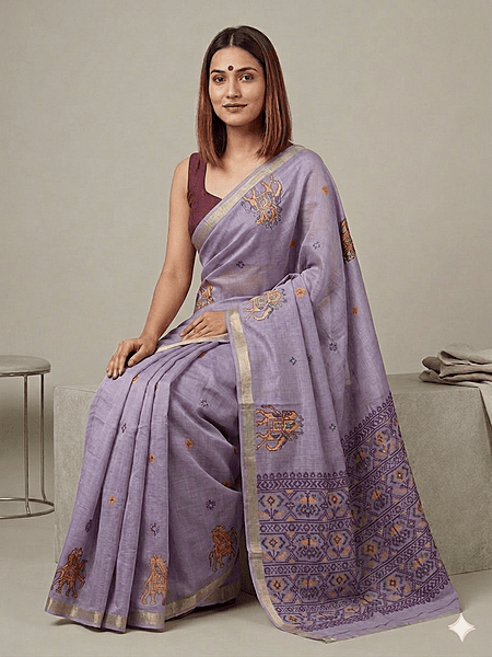 Cotton Jamdani Saree #5