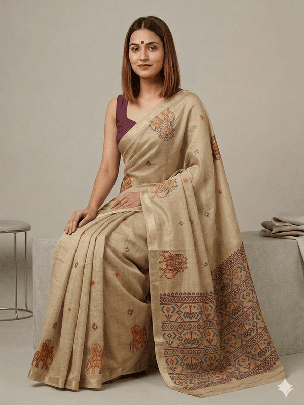 Cotton Jamdani Saree #2