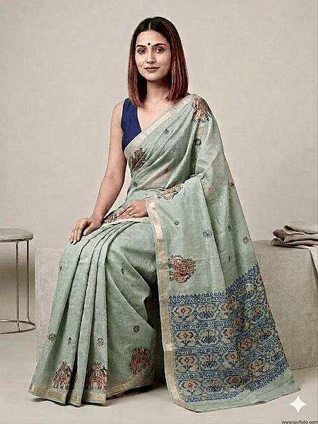 Cotton Jamdani Saree #3