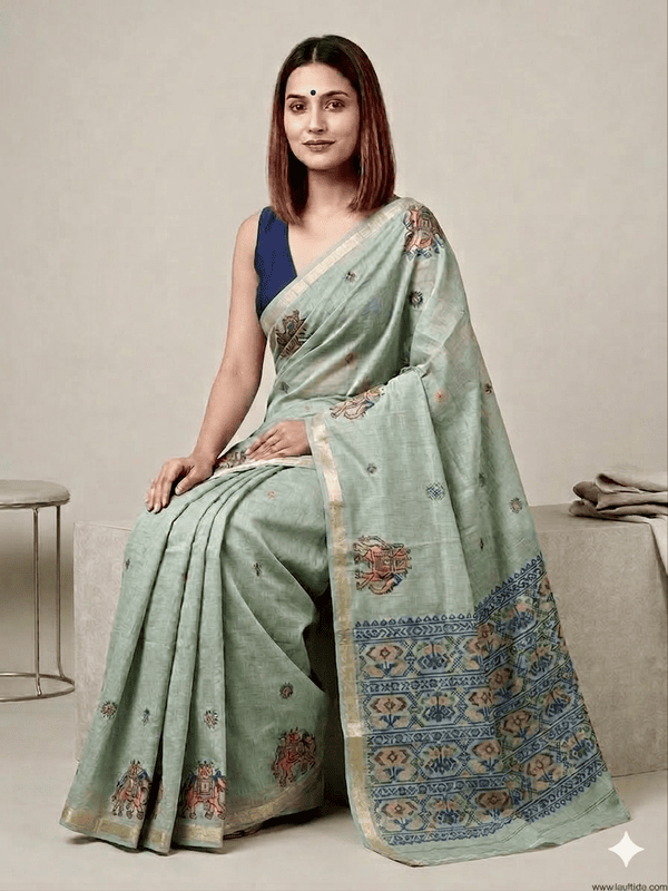 Cotton Jamdani Saree #3