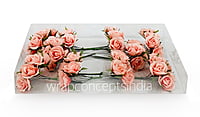 Flower On Stick-W-6002-Peach