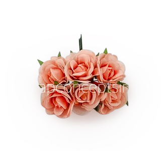 Flower On Stick-W-6002-Peach