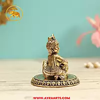 Premium Beautiful Makhan Chor Bal Gopal Krishna - 3 Inch Height