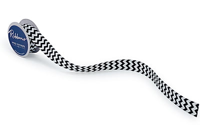 Red & White Chevron Pattern