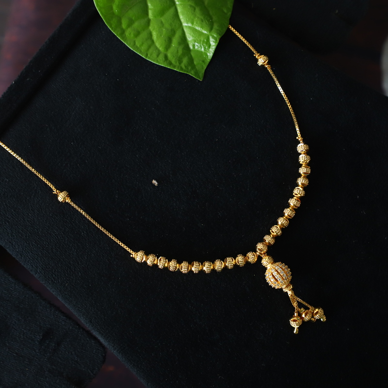TINY- GOLD BALL CHAIN