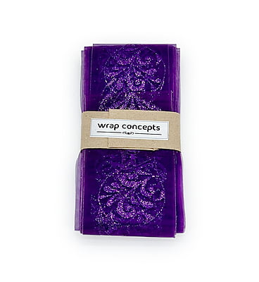 Amethyst Sheer with Ogee Pattern