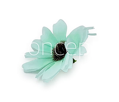 Sun Flowers - Sea green Sun Flowers - Sea green