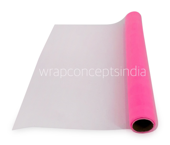 Organza Plain Roll - Pink