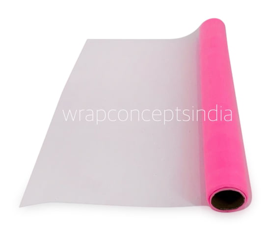 Organza Plain Roll - Pink