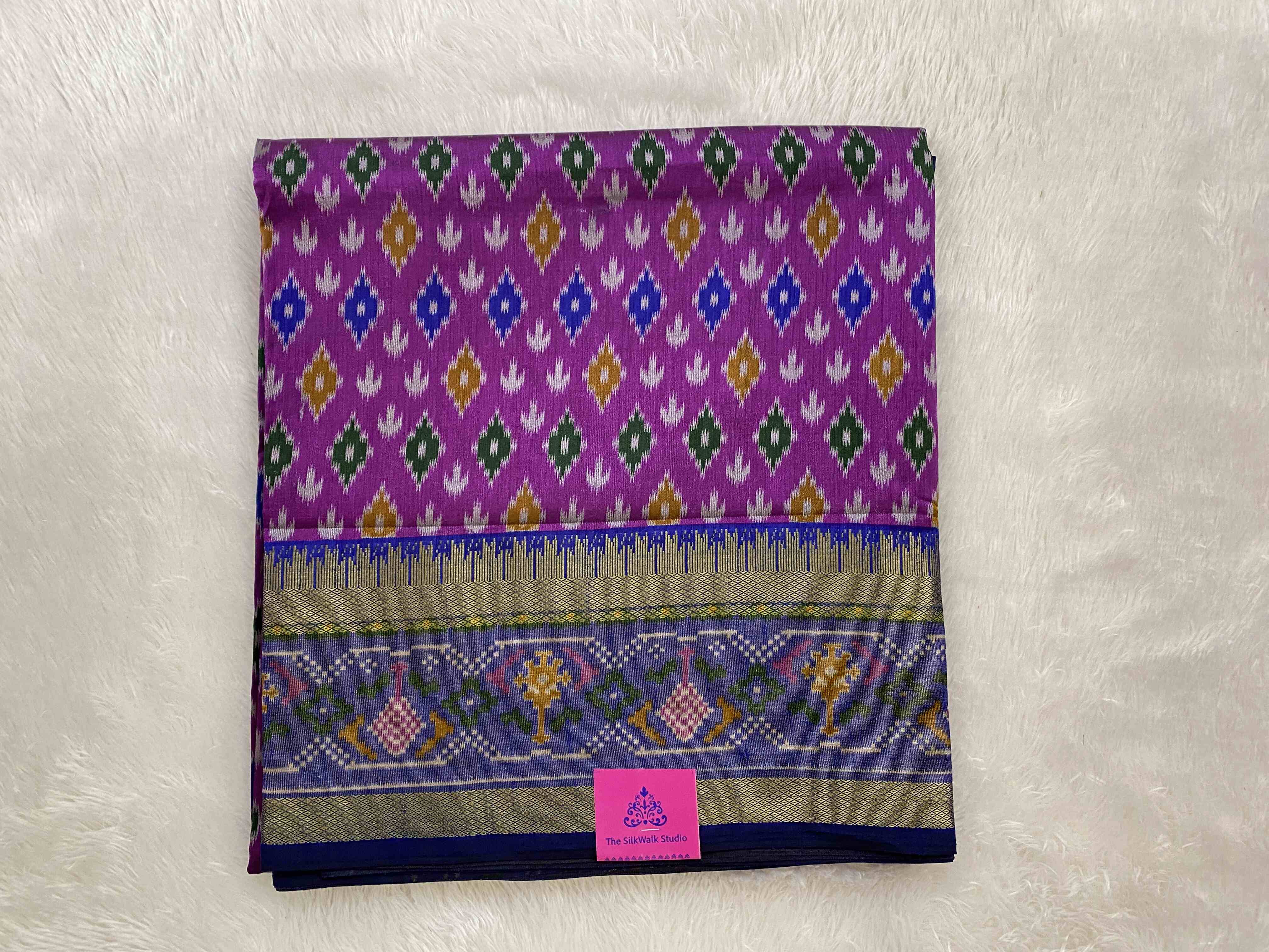 Tamanna β Patola Pattern Casual Sarees SWS19