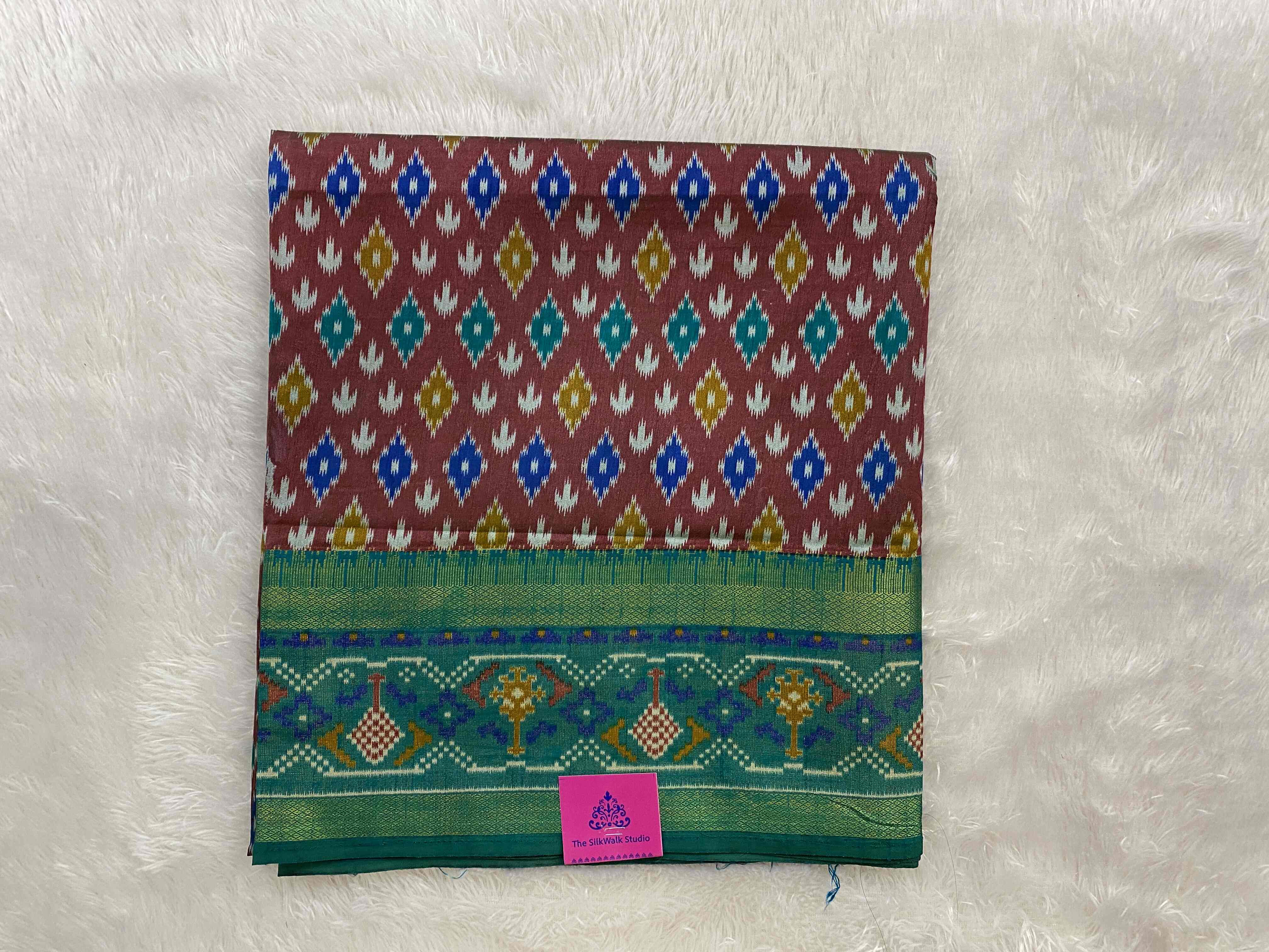 Tamanna β Patola Pattern Casual Sarees SWS19