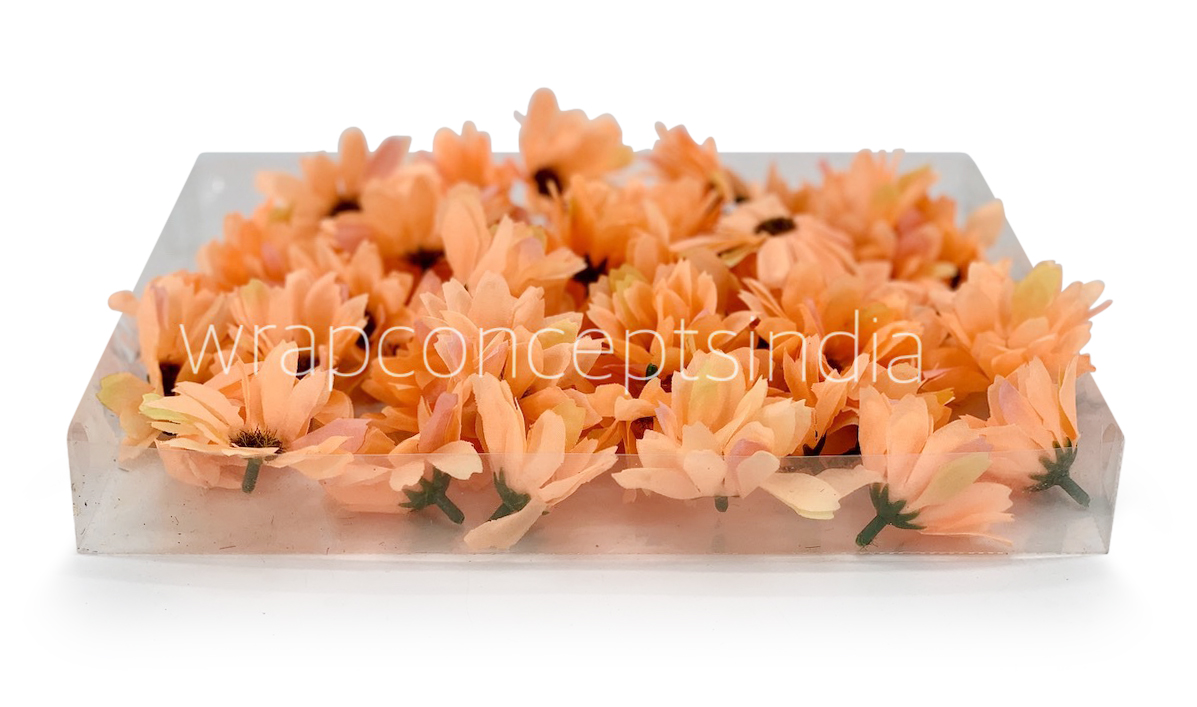 Sun Flowers - Pumpkin Orange