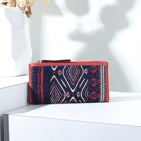 LONG ZIP WALLET ROJA