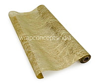 Faux Jute Mesh - Dull Gold