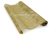 Faux Jute Mesh - Dull Gold