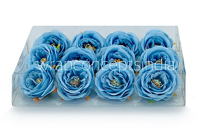 Camellia Flower - Blue