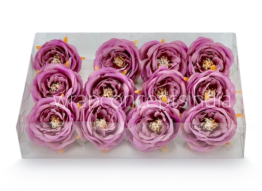 Camellia Flower-w-8002-Lavender