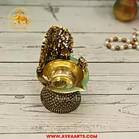 Premium Brass Balaji Lakshmi Deepam - 5 Inch Height