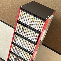 Revolving CD & Compact Cassette Organiser - CNCO-R Revolving CD & Compact Cassette Organiser - CNCO-R