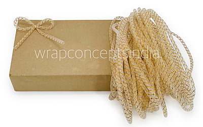 Stretch Pipe Chord with Silver/Gold Hints