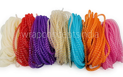 Stretch Pipe Chord with Silver/Gold Hints