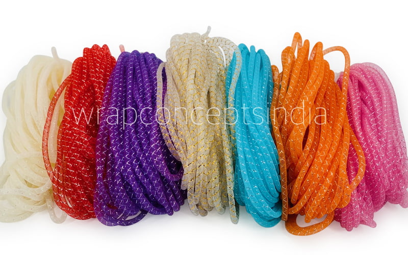 Stretch Pipe Chord with Silver/Gold Hints