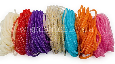 Stretch Pipe Chord with Silver/Gold Hints