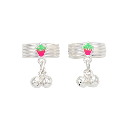 Silver Toe Ring, Metti/Salangai Model Silver Toe Ring, Metti/Salangai Model