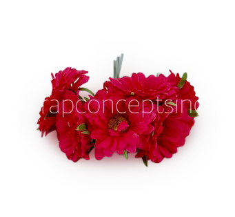 Sunflower on stick - Fuchsia Pink