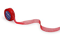 Star Print Organza Ribbon