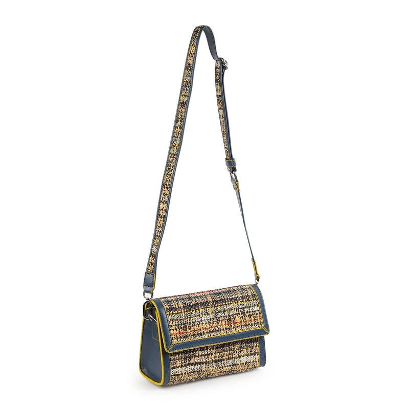 CROSS BODY FLAP AZUL