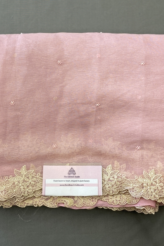 RACHEL CHIFFON WITH LACE BORDER SWS292