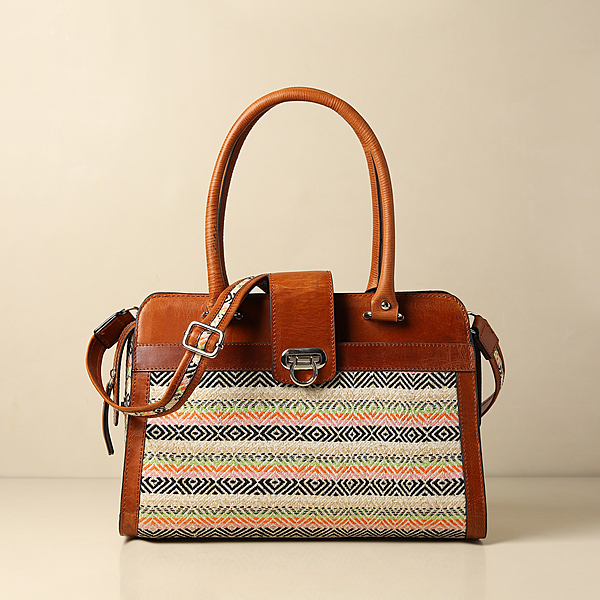 SATCHEL SILHOUETTE TOSTADO