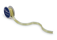 Sheer Ribbon with Gold & Satin Centre