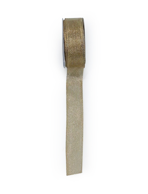Gold & Silver Mesh Ribbon