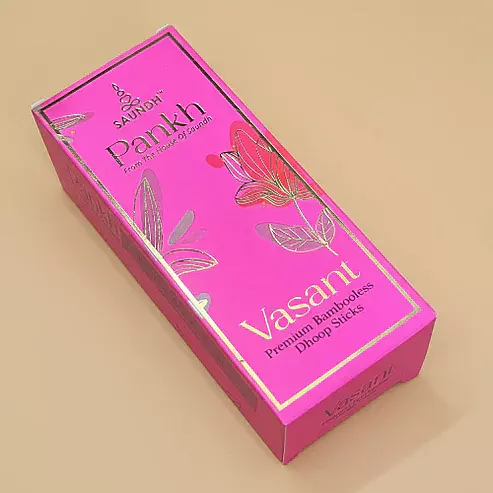 Saundh Pankh Vasant Bambooless Dhoopsticks 80gm