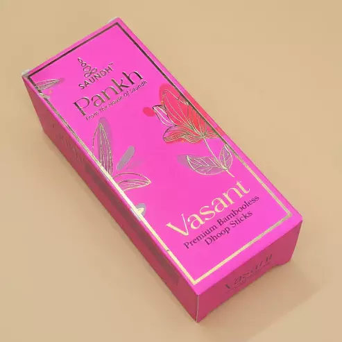 Saundh Pankh Vasant Bambooless Dhoopsticks 80gm